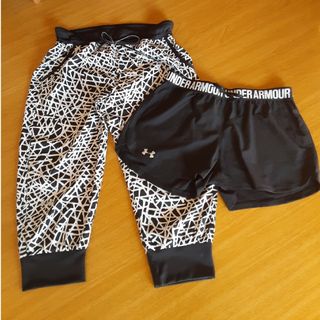 アンダーアーマー(UNDER ARMOUR)のUNDER ARMOUR パンツ２枚set(ショートパンツ)