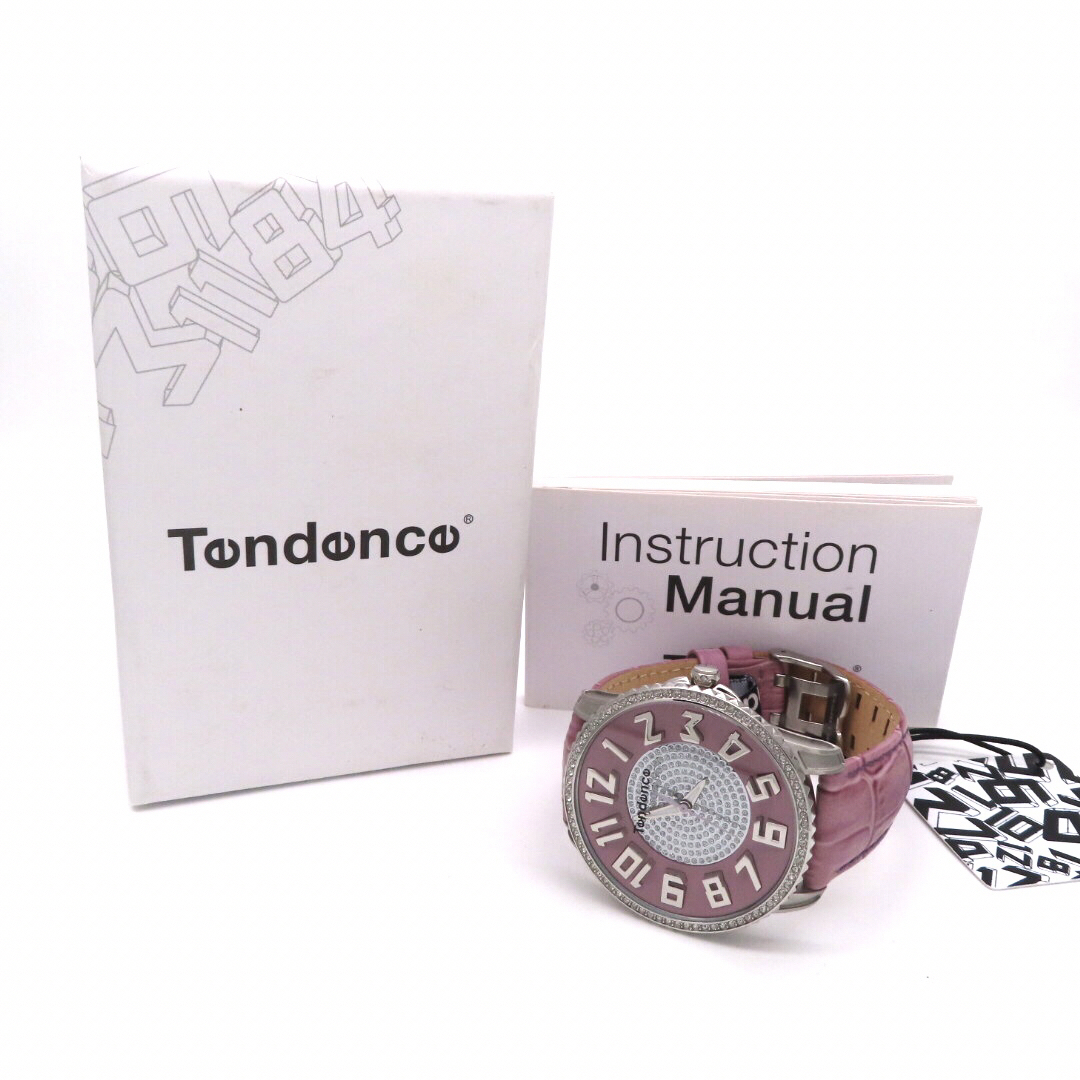 Tendence(テンデンス)の【スリム41】Tendence ’テンデンス 時計’ストーンベゼル☆新品未使用☆ レディースのファッション小物(腕時計)の商品写真