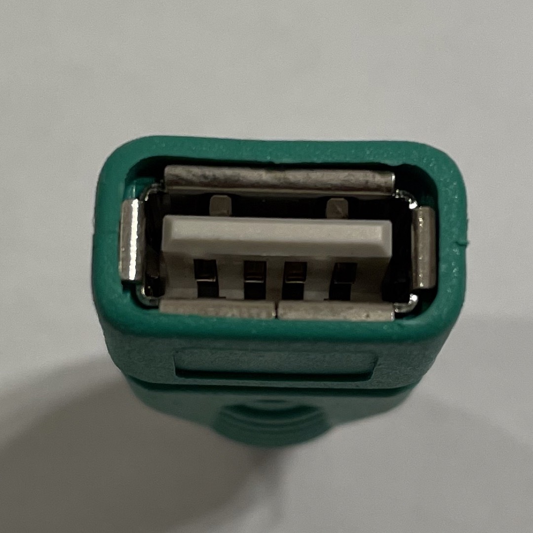  USB- PS/2 変換アダプタ スマホ/家電/カメラのPC/タブレット(PC周辺機器)の商品写真