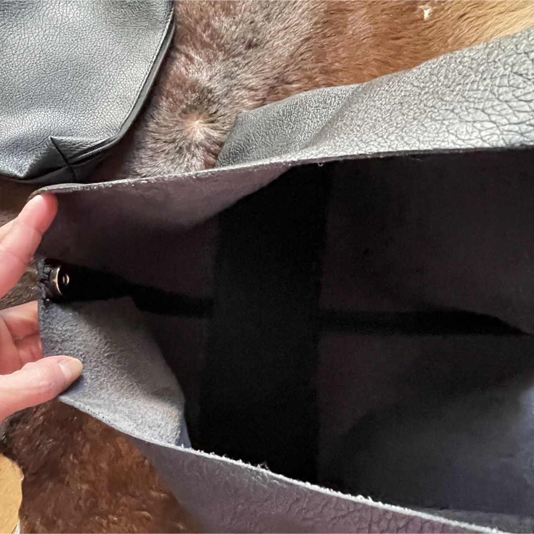 Nolleys 柔らかい革のバッグ。 Black レディースのバッグ(トートバッグ)の商品写真