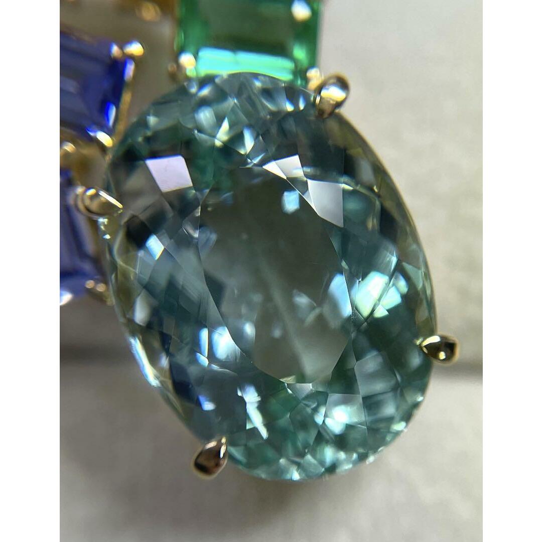 TASAKI(タサキ)のJL20★最高級 田崎 大粒アクアマリン12ct D K18 ヘッド 鑑別 ソ付 レディースのアクセサリー(ネックレス)の商品写真