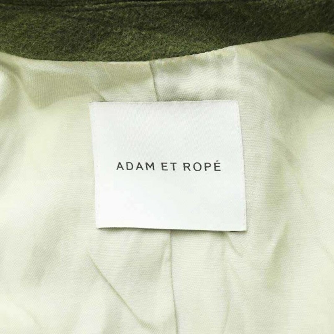 Adam et Rope'(アダムエロぺ)のアダムエロペ チェスターコート ロング ウール F 緑 グリーン レディースのジャケット/アウター(その他)の商品写真