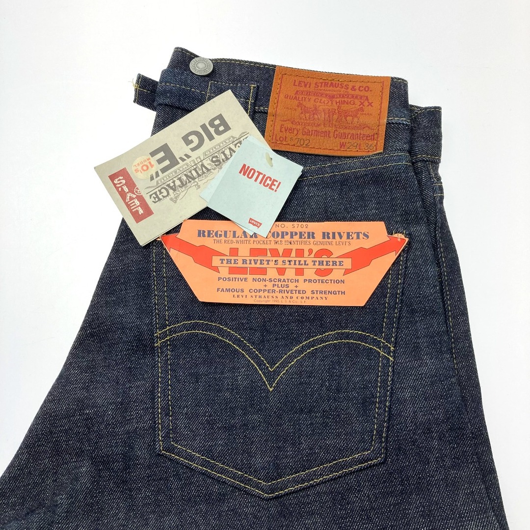 Levi's(リーバイス)の☆☆LEVI'S リーバイス S702 JB283 ブラック デニム パンツ SIZE W29×L36 メンズのパンツ(デニム/ジーンズ)の商品写真