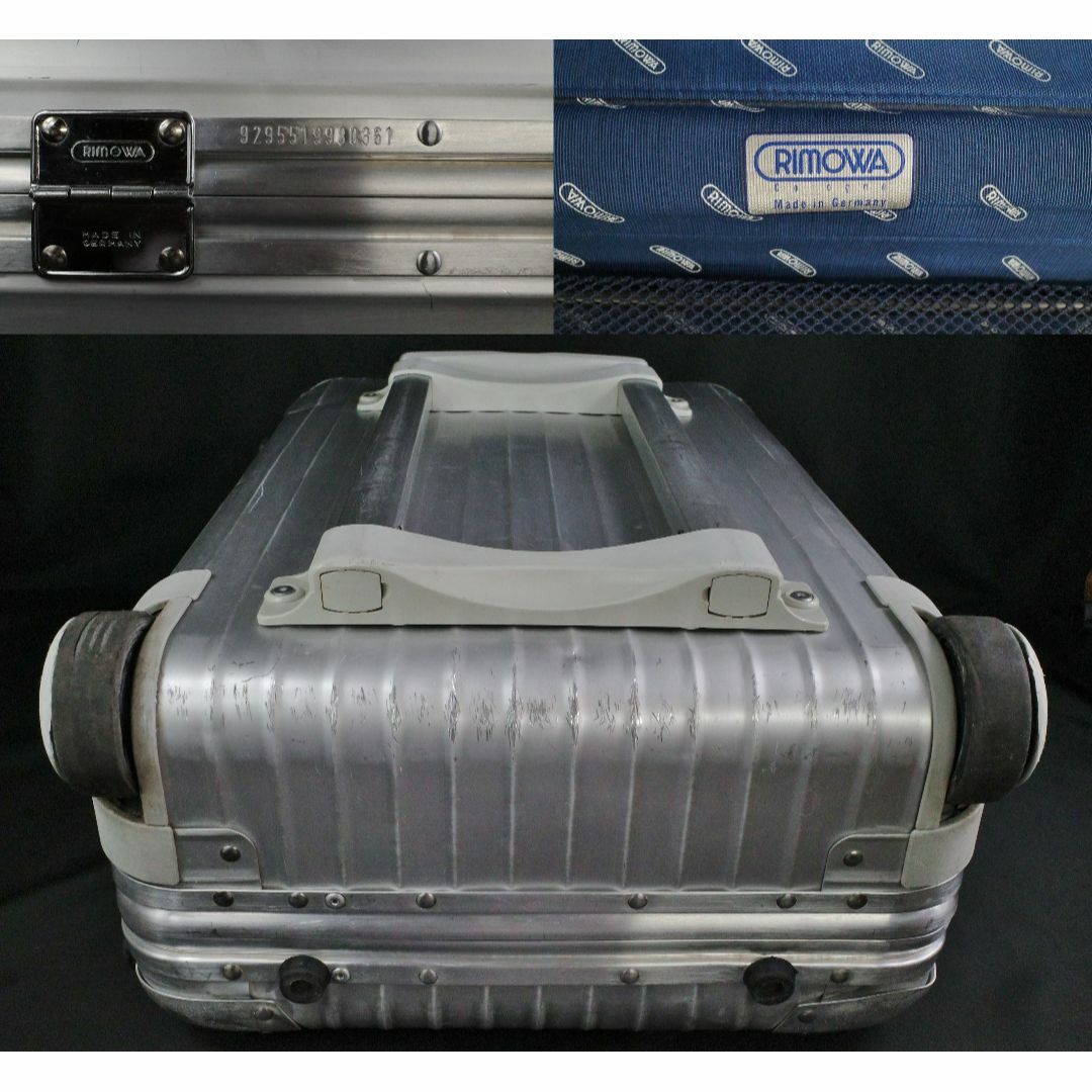RIMOWA - リモワ 旧番929.55『トパーズ』 2輪 キャビン RIMOWA - リモワ 旧番929.55『トパーズ』 2輪 キャビン