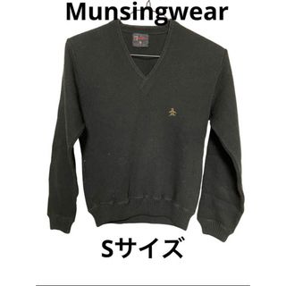 マンシングウェア(Munsingwear)の【Munsingwear】セーター　黒　Sサイズ(ニット/セーター)