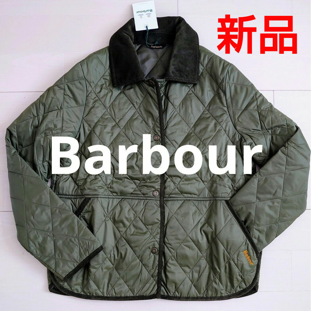 新品★Barbour バブアー キルティング ジャケット レディース 10 Mカラー