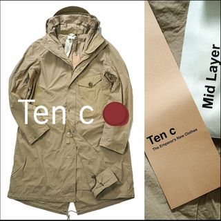 テンシー(Ten-c)の新品TEN C テンシー CYCLONE型ナイロンモッズコートMID LAYER(モッズコート)