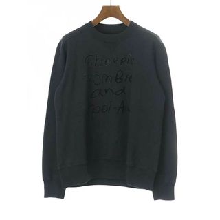 サカイ(sacai)のsacai サカイ 22AW MADSAKI Flock Print Pullover スウェットトレーナー 22-0406S ブラック 3(スウェット)