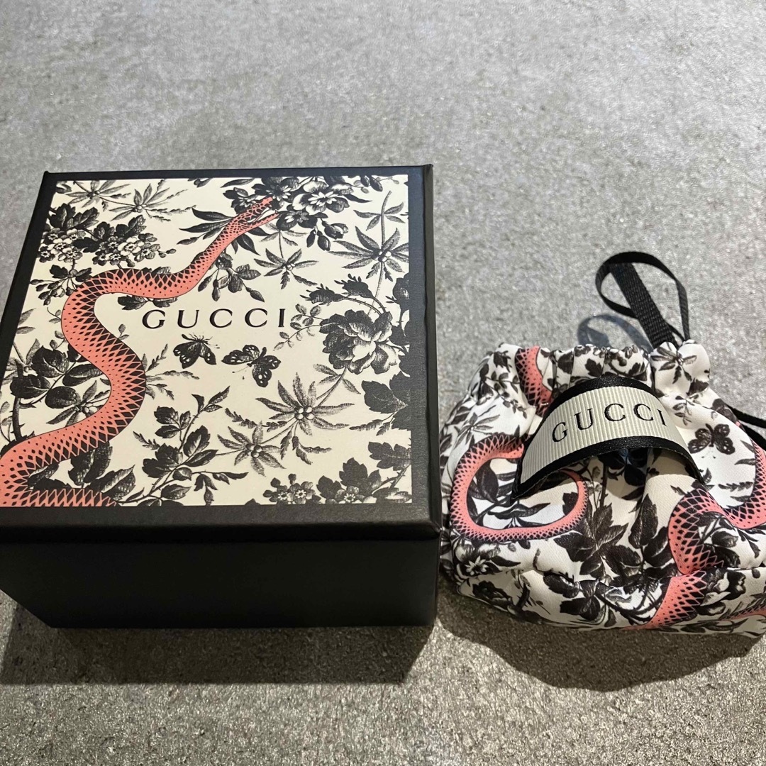 Gucci(グッチ)の新品 GUCCI×adidas グッチ×アディダス　シルバーワイドリング/20号 メンズのアクセサリー(リング(指輪))の商品写真