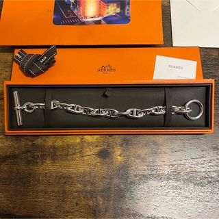 エルメス(Hermes)のHERMESシェーヌダンクルGM13コマ　【国内購入新品】(ブレスレット)