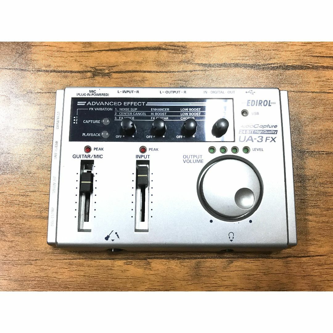 Roland(ローランド)のEDIROL UA-3FX オーディオインターフェイス 楽器のDTM/DAW(オーディオインターフェイス)の商品写真