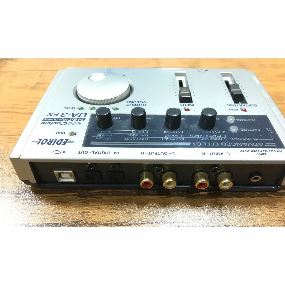 Roland(ローランド)のEDIROL UA-3FX オーディオインターフェイス 楽器のDTM/DAW(オーディオインターフェイス)の商品写真