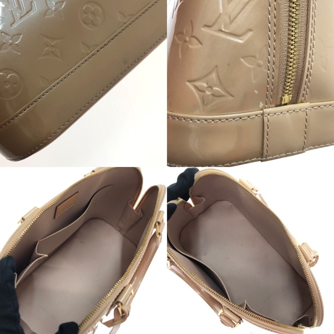 LOUIS VUITTON(ルイヴィトン)の□□LOUIS VUITTON ルイヴィトン ハンドバッグ モノグラム・ヴェルニ アルマPM M90170 デュンヌ レディースのバッグ(ハンドバッグ)の商品写真