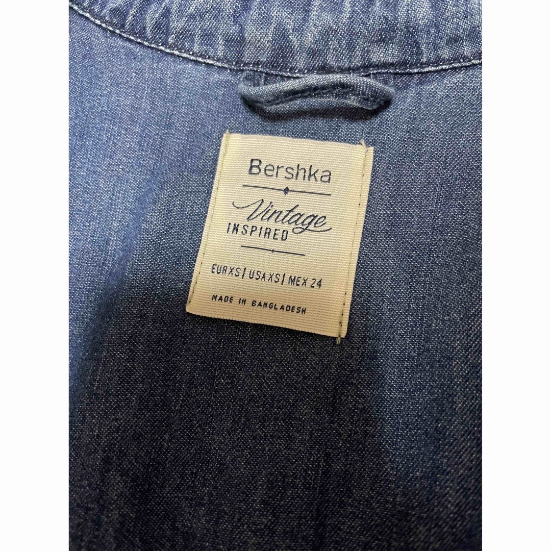 Bershka(ベルシュカ)のBershka ロングデニムコート レディースのジャケット/アウター(ロングコート)の商品写真