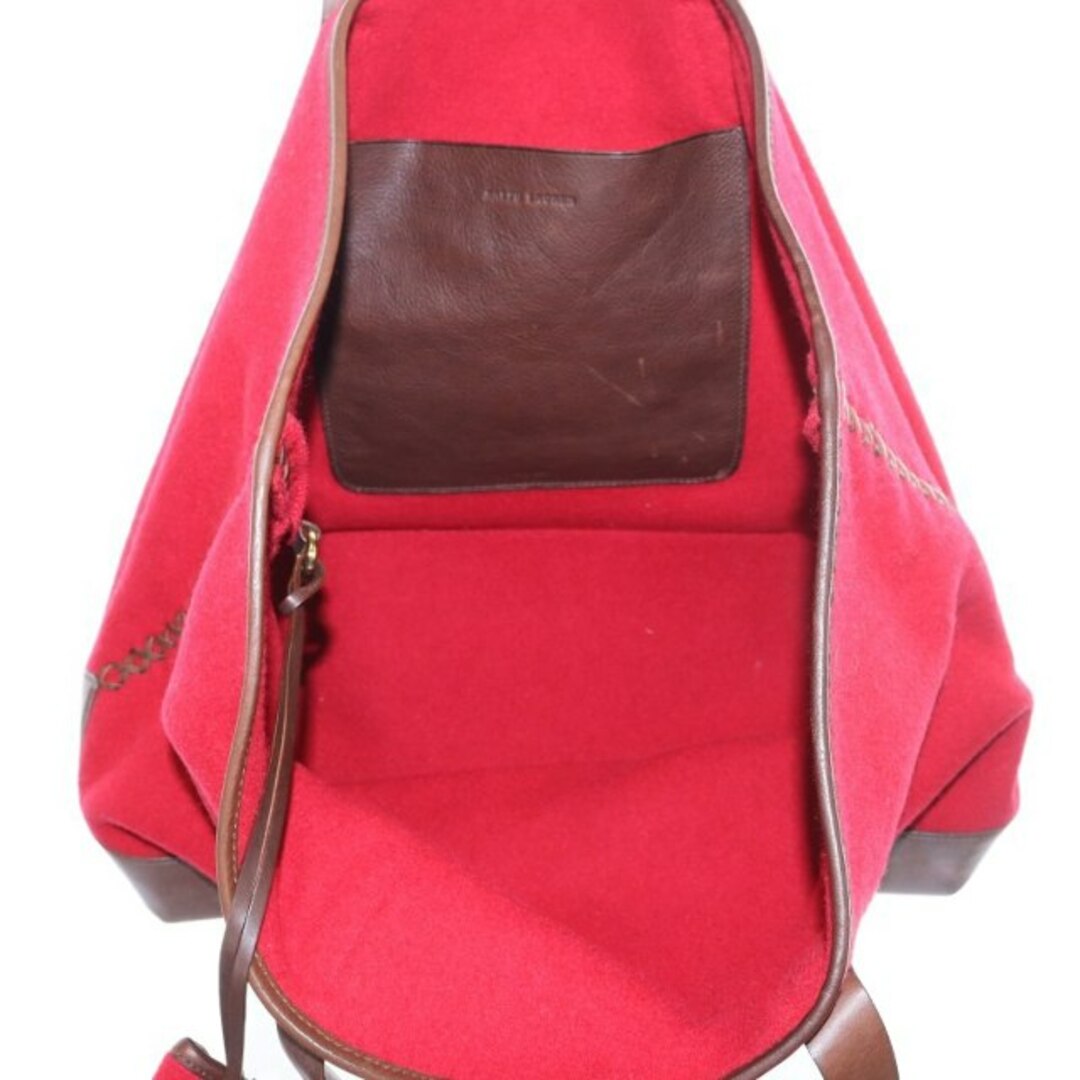 Ralph Lauren(ラルフローレン)のラルフローレン フェルトトートバッグ ハンドバッグ ポーチ付き ストラップ レディースのバッグ(トートバッグ)の商品写真
