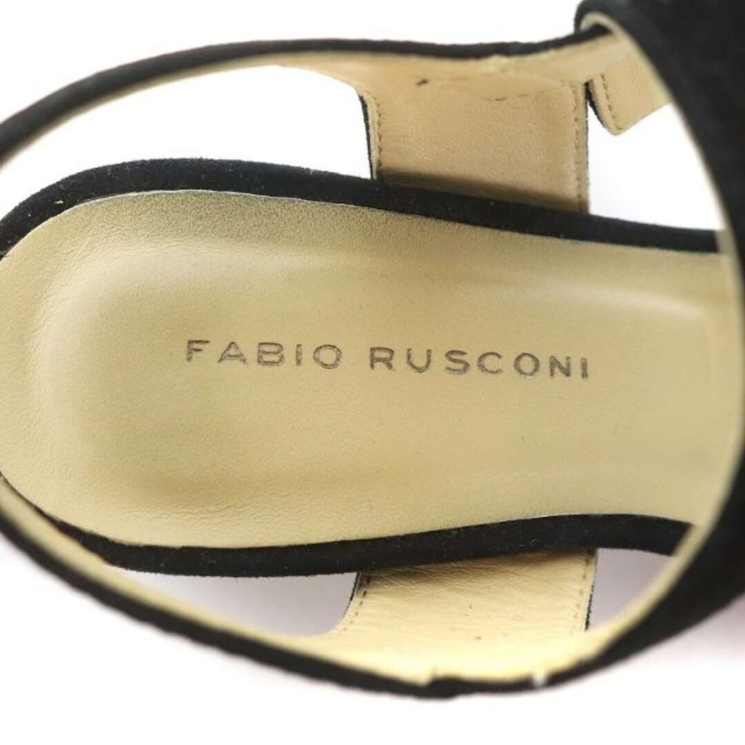 FABIO RUSCONI(ファビオルスコーニ)のファビオルスコーニ サンダル スエード レザー スクエアトゥ ストラップ レディースの靴/シューズ(サンダル)の商品写真