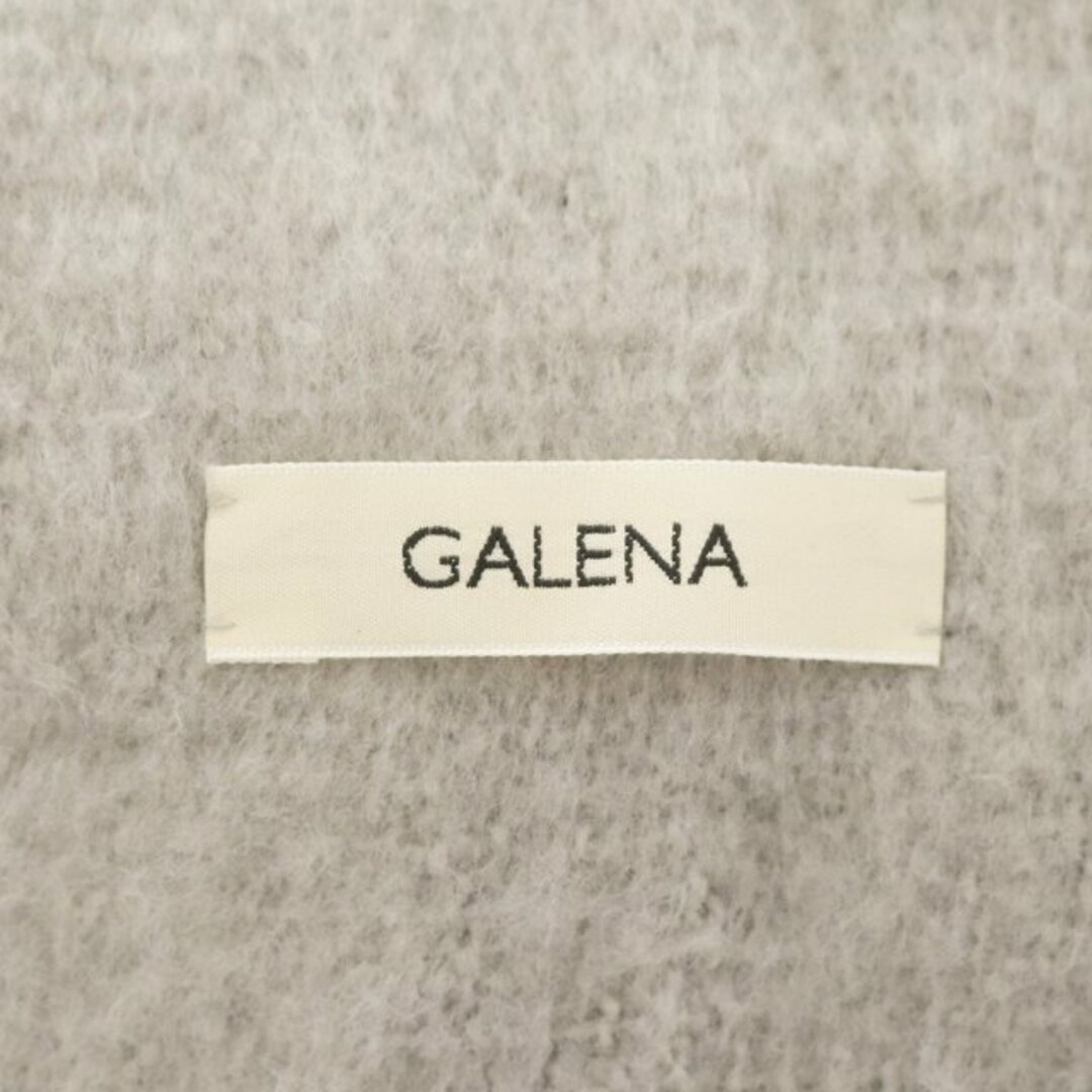 other(アザー)のガレナ GALENA フリンジマフラー 無地 グレー /WM レディースのファッション小物(マフラー/ショール)の商品写真