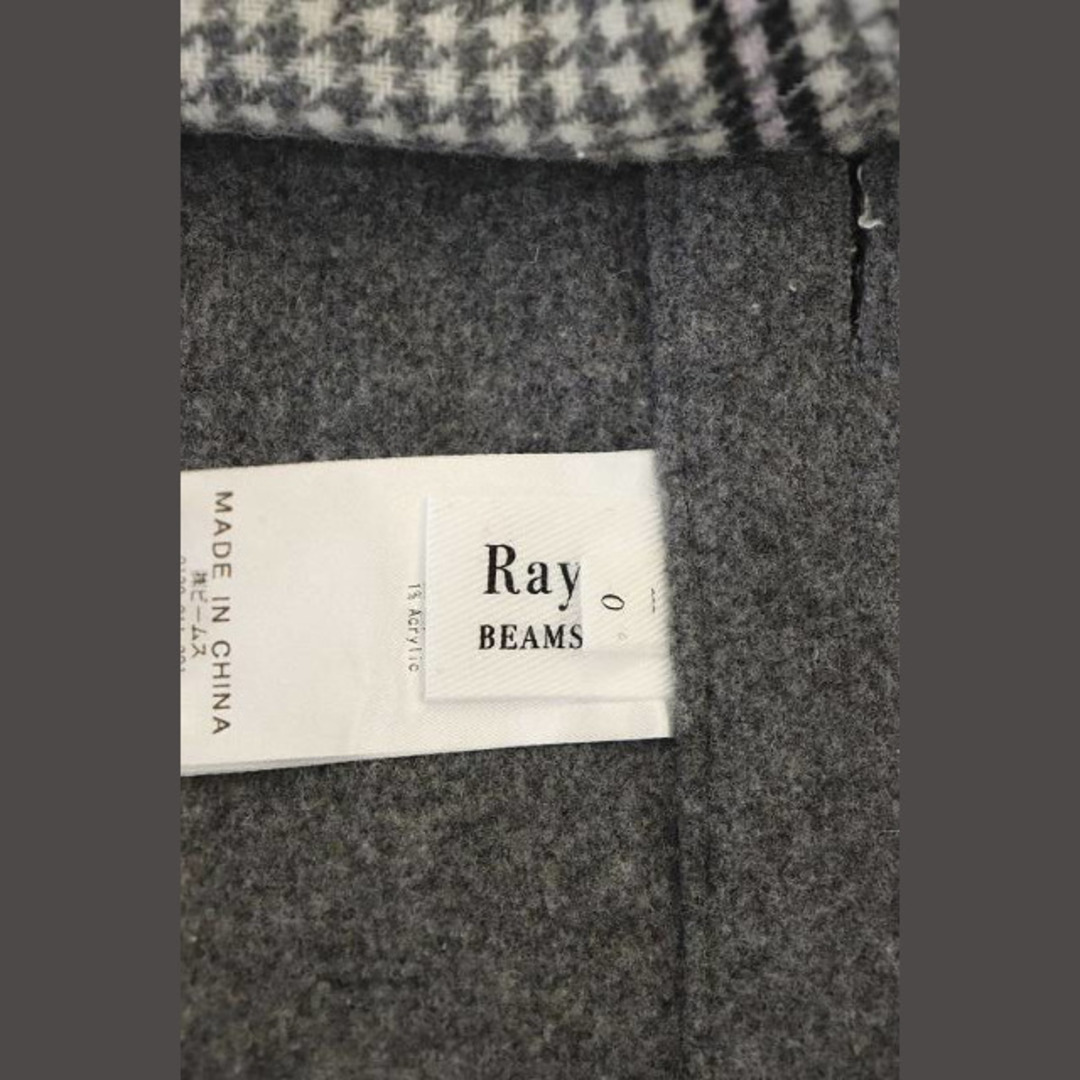 Ray BEAMS(レイビームス)のレイビームス ラップ タイトスカート リバーシブル ロング 0 グレー 白 黒 レディースのレディース その他(その他)の商品写真