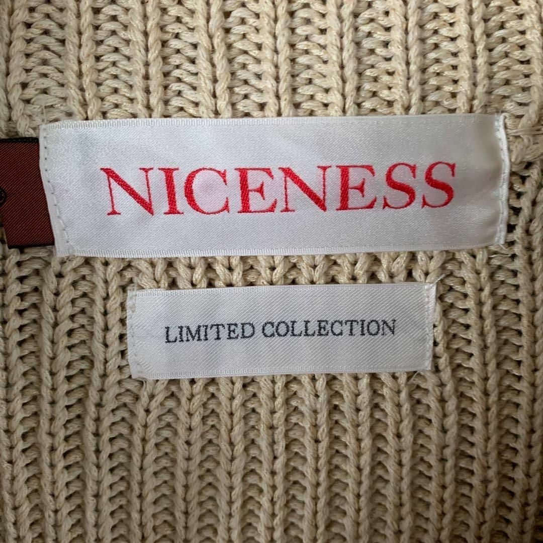 COMOLI(コモリ)の21ss NICENESS ALBERT WILD SILK 美品 L メンズのトップス(ニット/セーター)の商品写真