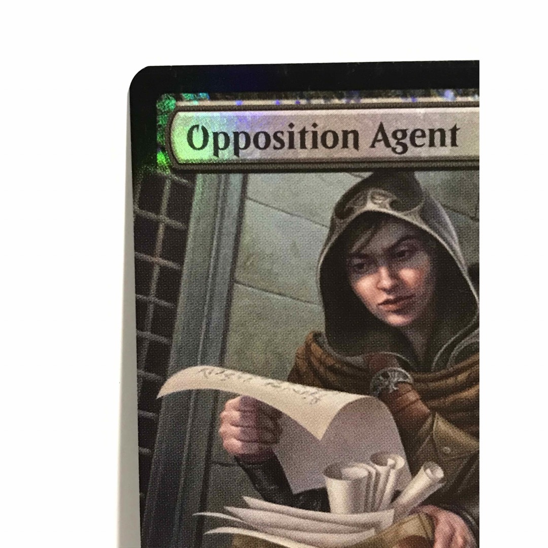 マジック：ザ・ギャザリング(マジックザギャザリング)のmtg統率者レジェンズ版拡張アートFoil「敵対工作員」 エンタメ/ホビーのトレーディングカード(シングルカード)の商品写真