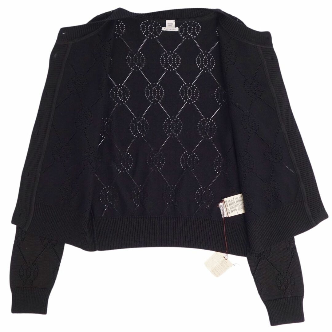 HERMES - 未使用 エルメス HERMES ニット カーディガン 22SS H HERMES - 未使用 エルメス HERMES ニット カーディガン 22SS H