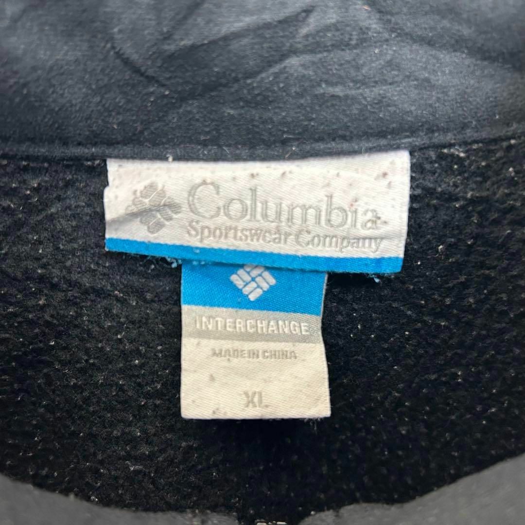 Columbia(コロンビア)の【希少‼︎】コロンビア 刺繍ロゴ デナリフリースジャケット ブラック メンズのジャケット/アウター(ブルゾン)の商品写真