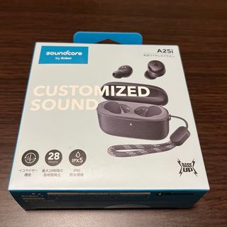 アンカー(Anker)のsoundcore イヤホン A25I BLACK(ヘッドフォン/イヤフォン)