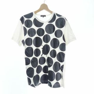 コムデギャルソンオムプリュス(COMME des GARCONS HOMME PLUS)のコムデギャルソンオムプリュス 12SS 12SS ポルカドット Tシャツ 白 黒(Tシャツ/カットソー(半袖/袖なし))