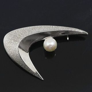 ミキモト(MIKIMOTO)のMIKIMOTO ミキモト アコヤ真珠 パール ブローチ　パールブローチ(ブローチ/コサージュ)