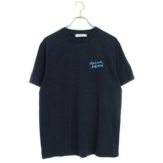 メゾンキツネ(MAISON KITSUNE')のメゾンキツネ  IM00130KJ0035 ロゴプリントTシャツ メンズ M(Tシャツ/カットソー(半袖/袖なし))