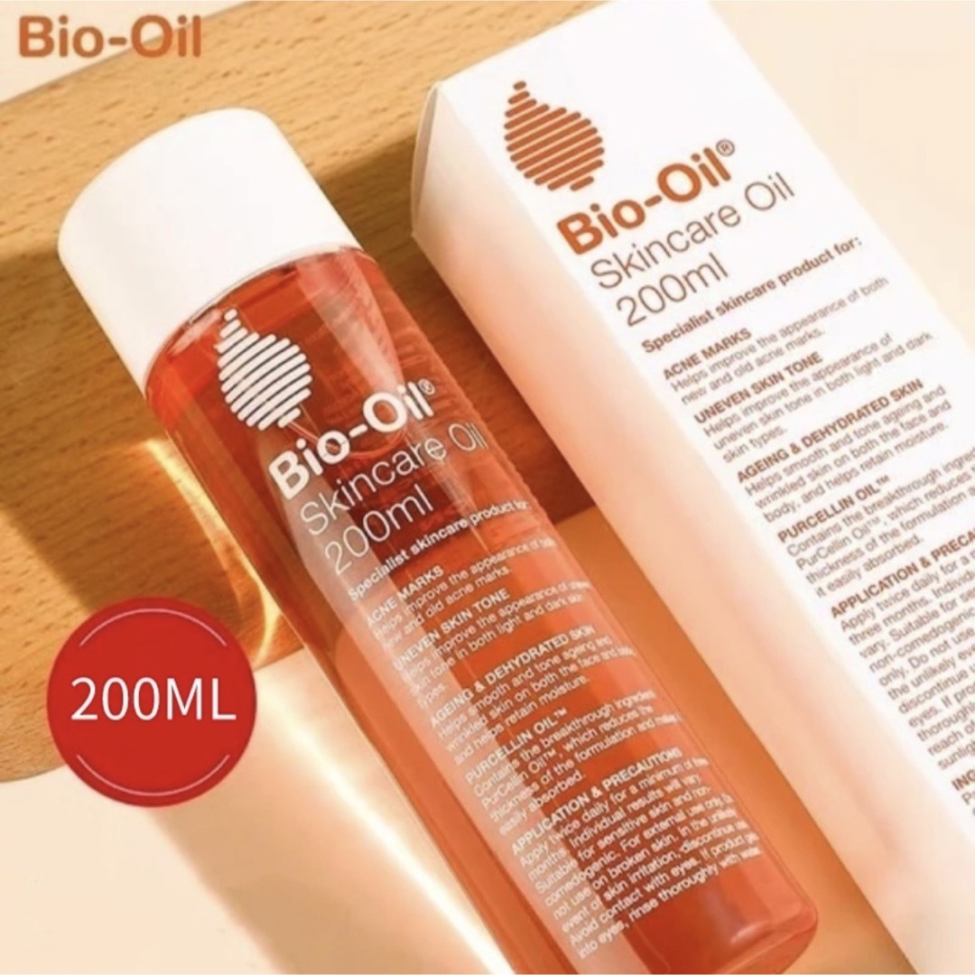 Bioil(バイオイル)の新品　Bio-Oilバイオオイル 200ml 保湿オイル　ボディオイル コスメ/美容のボディケア(ボディオイル)の商品写真