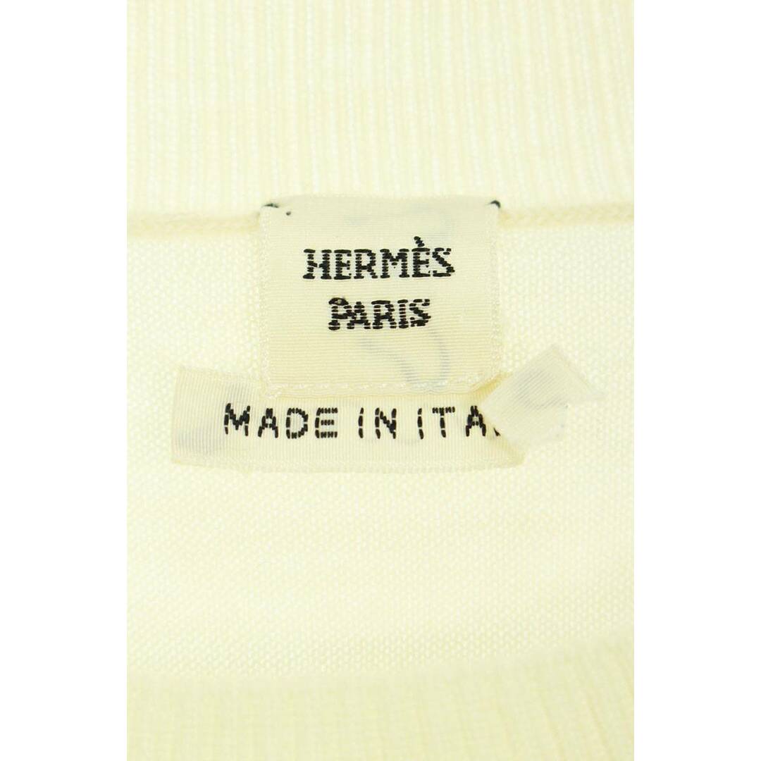 Hermes(エルメス)のエルメス カシミアロングリブデザインニット レディース 38 レディースのトップス(ニット/セーター)の商品写真