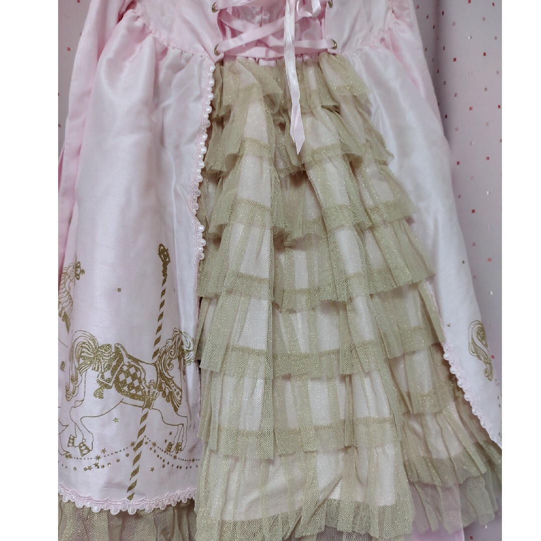 Angelic Pretty(アンジェリックプリティー)のTwinkle CarnivalホルターネックJSKセット レディースのワンピース(ひざ丈ワンピース)の商品写真