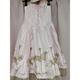 アンジェリックプリティー(Angelic Pretty)のTwinkle CarnivalホルターネックJSKセット(ひざ丈ワンピース)