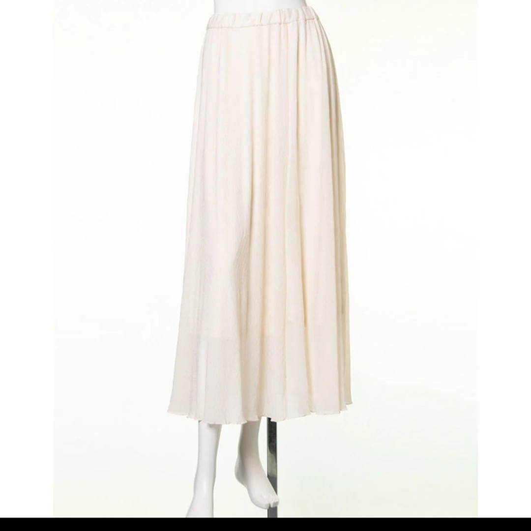 coen(コーエン)の新品   コーエン coen シアーロング スカート （NAT） レディースのスカート(ロングスカート)の商品写真