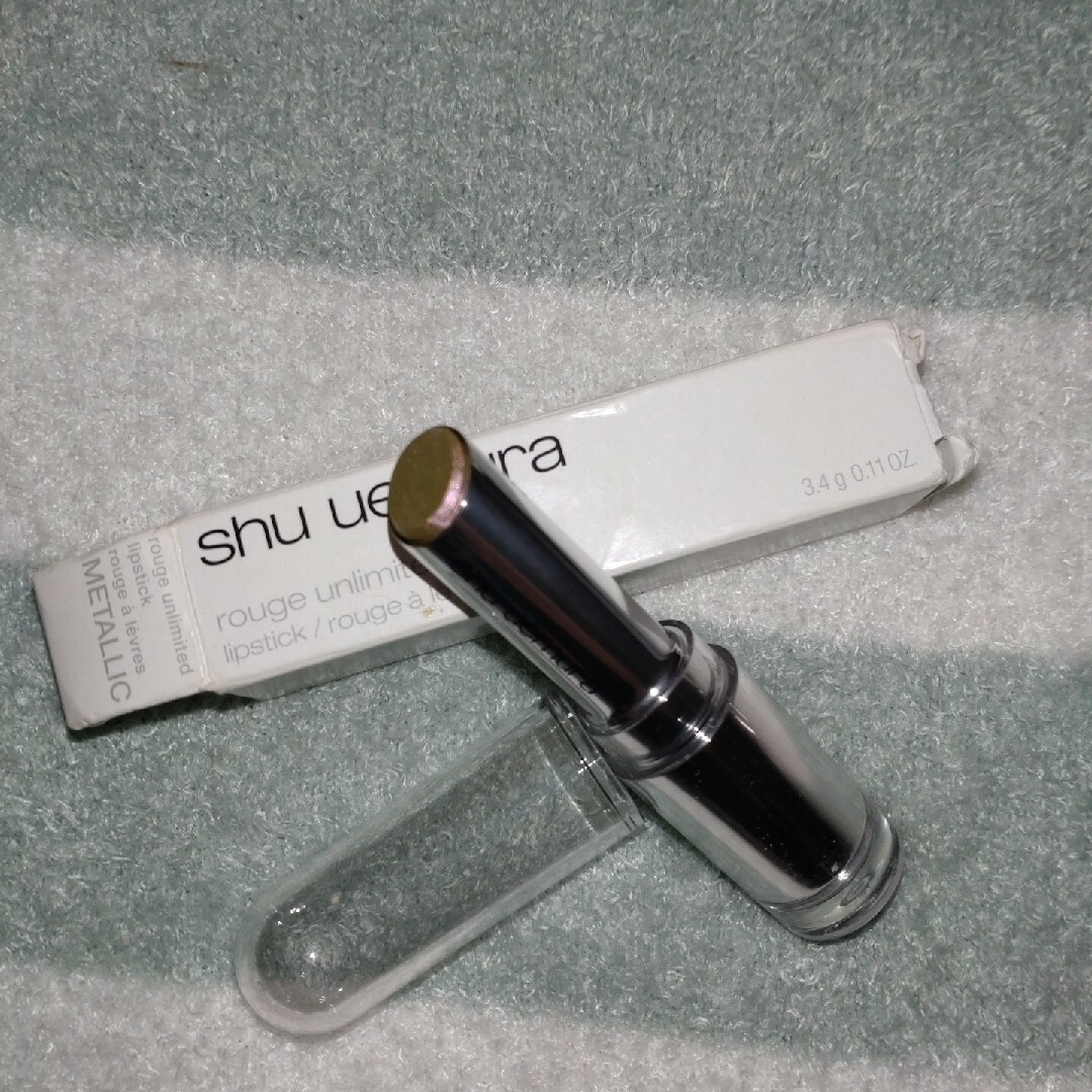 shu uemura(シュウウエムラ)のルージュアンリミテッド メタリック コスメ/美容のベースメイク/化粧品(口紅)の商品写真