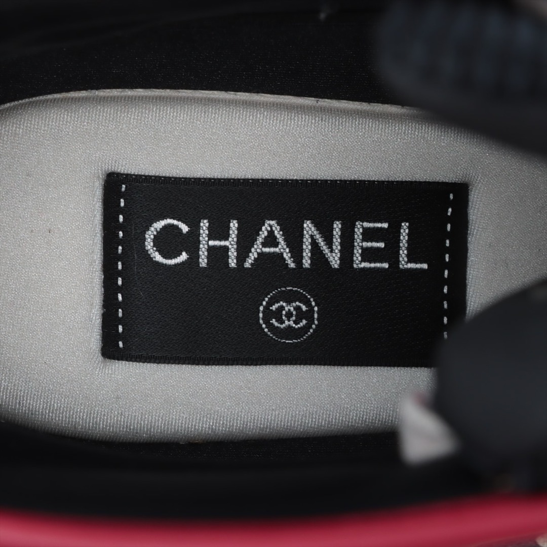 CHANEL(シャネル)のシャネル ココマーク レザー 37 1/2 マルチカラー レディース スニ レディースの靴/シューズ(スニーカー)の商品写真