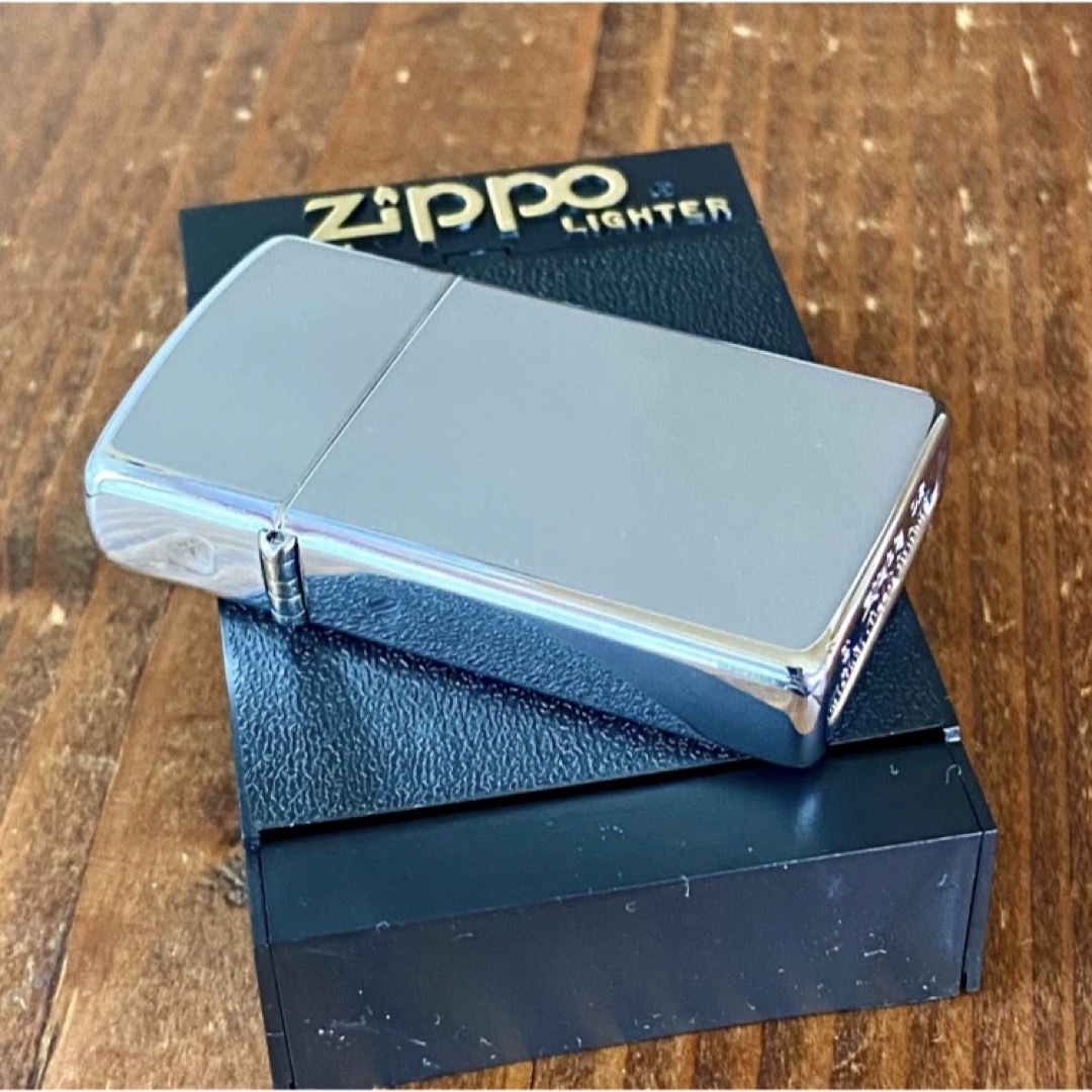 新品 Zippo CANADA ハイポリッシュ 無地 スリム カナダ ジッポー