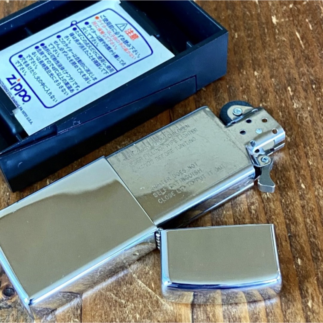 新品 Zippo CANADA ハイポリッシュ 無地 スリム カナダ ジッポー