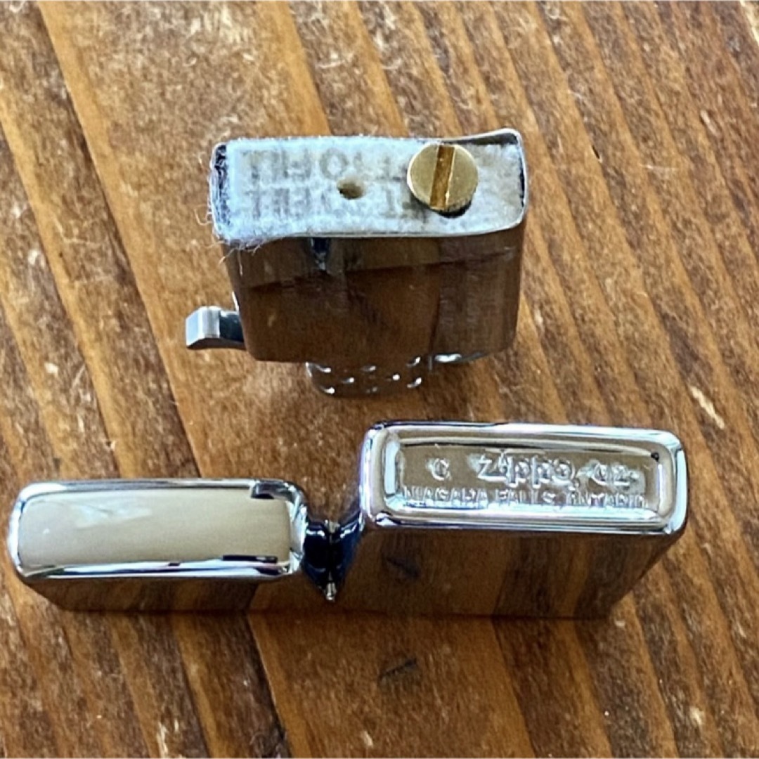 新品 Zippo CANADA ハイポリッシュ 無地 スリム カナダ ジッポー