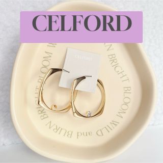 セルフォード(CELFORD)のセルフォード　celford CELFORD フープピアス　ピアス　ゴールド(ピアス)