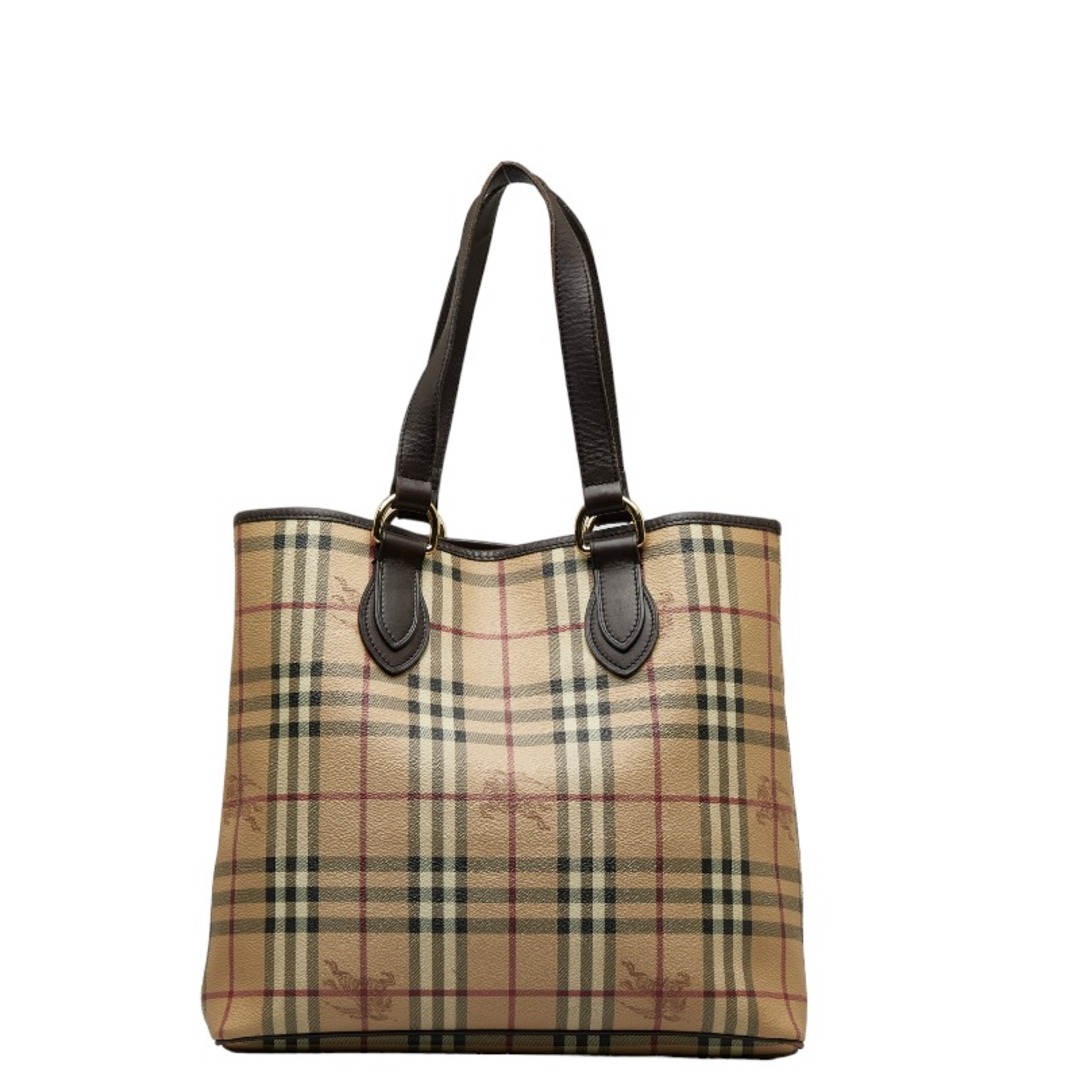 BURBERRY(バーバリー)のバーバリー ノバチェック シャドーホース ハンドバッグ PVC レディース BURBERRY 【1-0129133】 レディースのバッグ(ハンドバッグ)の商品写真