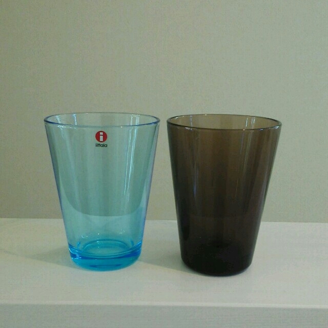 iittala(イッタラ)の中古美品2個セット　iittala　カルティオ　ハイボール　400 インテリア/住まい/日用品のキッチン/食器(食器)の商品写真