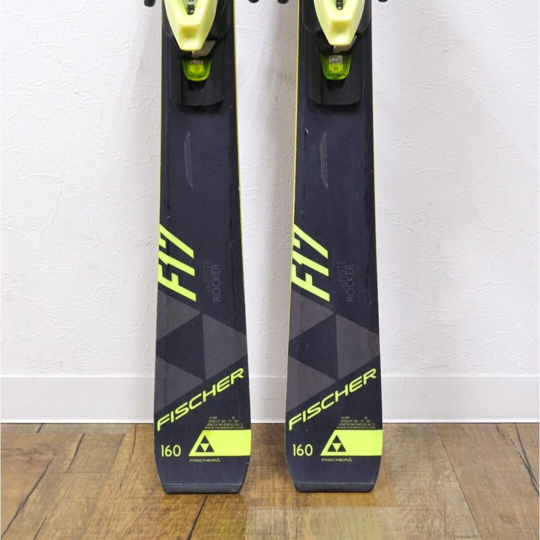Fisher - フィッシャー FISCHER PROGRESSER F17 160cm センター Fisher - フィッシャー FISCHER PROGRESSER F17 160cm センター