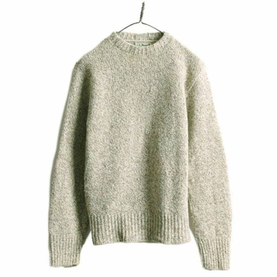 スーパーセール タイムセール 時間 80s M レディース セーター ニット ウール エルエルビーン USA製 女性用