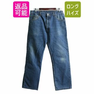 リーバイス(Levi's)の00s USA製 リーバイス 505 デニム パンツ メンズ 36 30 / 古着 00年代 オールド Levis ジーンズ ジーパン Gパン スリム ストレート アタリ(デニム/ジーンズ)