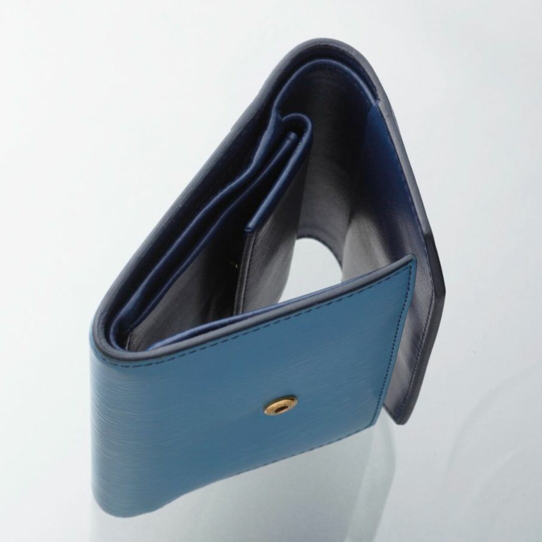 PRADA(プラダ)のK3625M 美品 プラダ ヴィッテロ ムーヴ 本革 三つ折り 財布 箱付き レディースのファッション小物(財布)の商品写真
