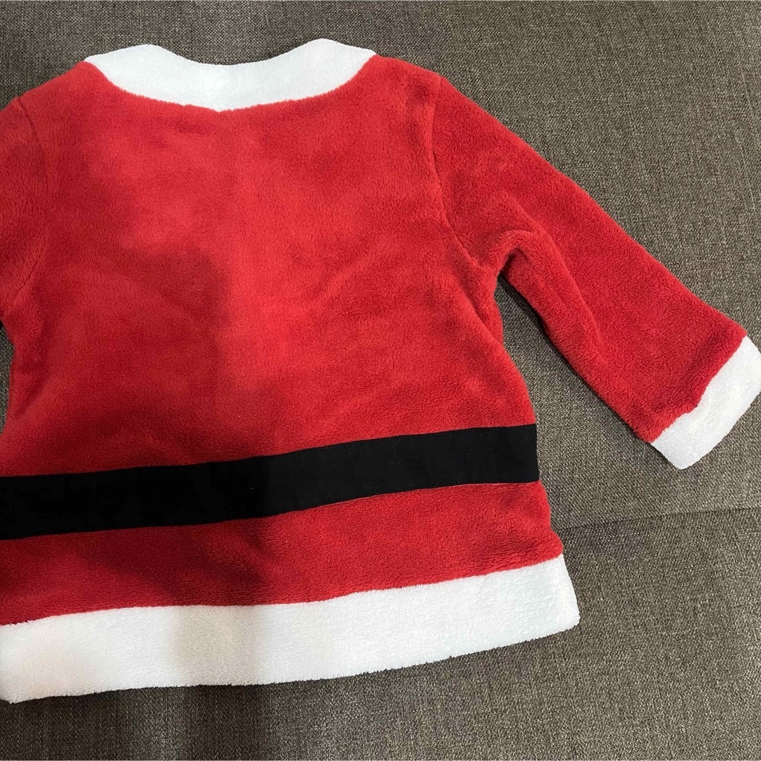 しまむら(シマムラ)のクリスマス　サンタ　コスチューム　男の子　110 キッズ/ベビー/マタニティのキッズ服男の子用(90cm~)(その他)の商品写真