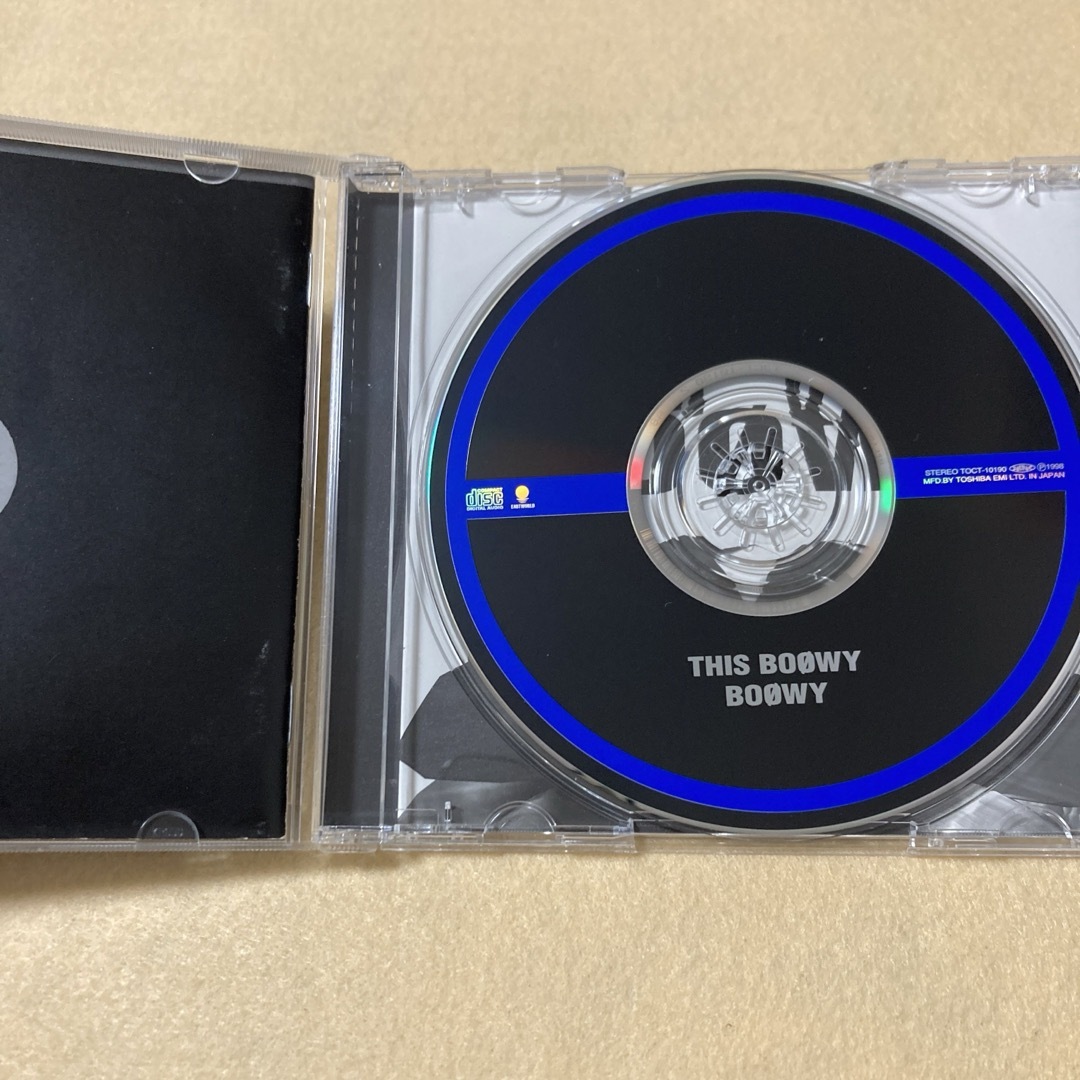 BOOWY 「THIS BOφWY」ベストアルバム エンタメ/ホビーのCD(ポップス/ロック(邦楽))の商品写真