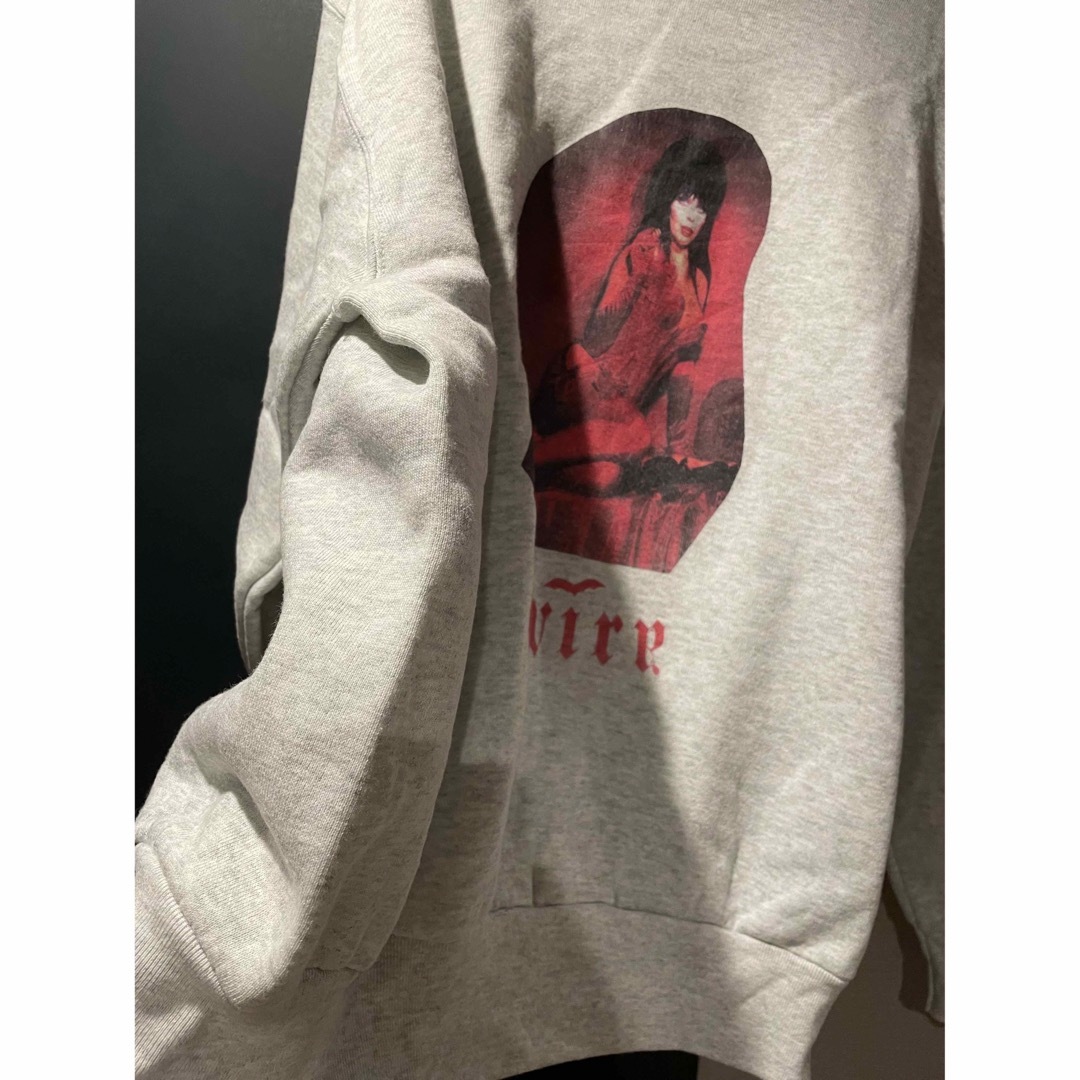 FRUIT OF THE LOOM(フルーツオブザルーム)の美品 80s L ELVIRA Movie print Sweat shirt メンズのトップス(スウェット)の商品写真